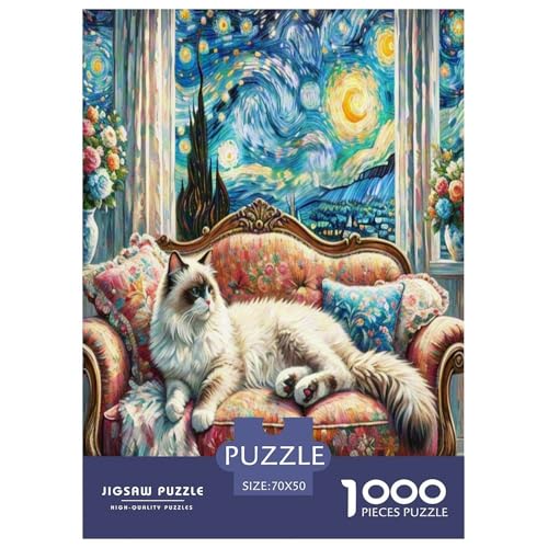 Himalaya 1000 Teile Tier Puzzles Premium Quality Familienspiel - Home Room Decoration Für Erwachsene Und Kinder Ab 12 Jahren Geschenk Für Von 12 Jahren 70x50cm/1000pcs von MMDASBVPE