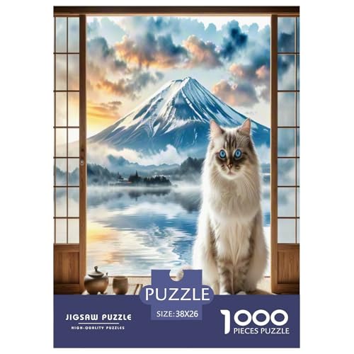 Himalaya 1000 Teile Tier Puzzles Premium Quality Familienspiel - Home Room Decoration Für Erwachsene Und Kinder Ab 12 Jahren Wertvoll Geschenk Für 38x26cm/1000pcs von MMDASBVPE