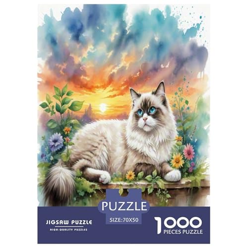Himalaya 1000 Teile Tier Puzzles Premium Quality Familienspiel - Home Room Decoration Für Erwachsene Und Kinder Ab 12 Jahren Wertvoll Geschenk Für 70x50cm/1000pcs von MMDASBVPE