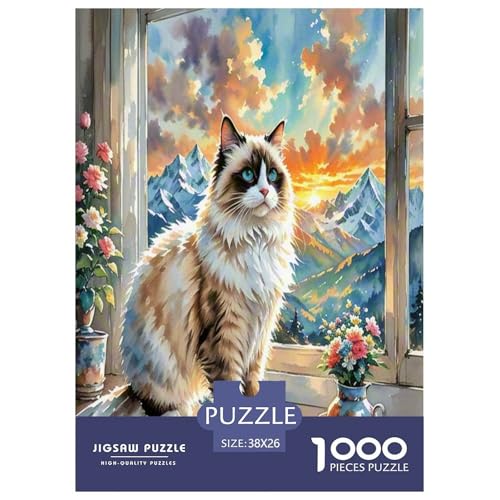 Himalaya 1000 Teile Tier Puzzles Premium Quality Pädagogisch - Home Room Decoration Für Erwachsene Und Kinder Ab 12 Jahren Geschenk Für Von 12 Jahren 38x26cm/1000pcs von MMDASBVPE