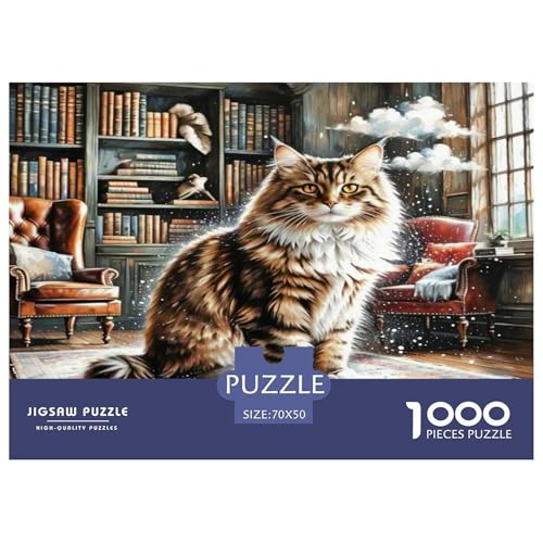 Himalaya 1000-teiliges Tier Puzzles Premium Quality Pädagogisch - Home Room Decoration Für Erwachsene Und Kinder Ab 12 Jahren Wertvoll Geschenk Für 70x50cm/1000pcs von MMDASBVPE
