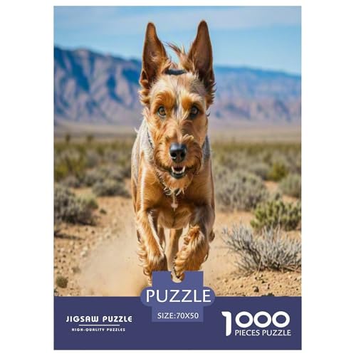 Irischer Terrier 1000 Teile Kleine Tierhunde Puzzles Premium Quality Familienspiel - Home Room Decoration Erwachsene Und Kinder Geschenk Für Von 12 Jahren 70x50cm/1000pcs Irischer Terrier 1000 Teile Kleine Tierhunde Puzzles Premium Quality Familienspiel - Home Room Decoration Erwachsene Und Kinder Geschenk Für Von 12 Jahren 70x50cm/1000pcs von MMDASBVPE