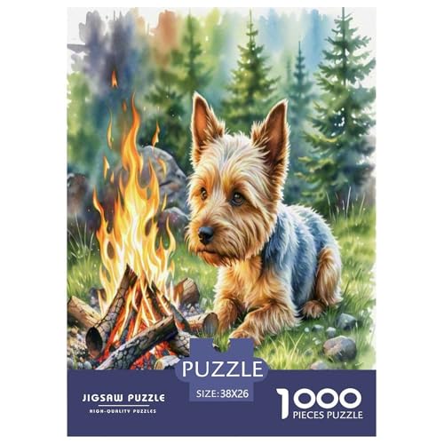 Irischer Terrier 1000 Teile Kleine Tierhunde Puzzles Premium Quality Familienspiel - Home Room Decoration Unterhaltung Für Erwachsene Und Kinder Buntes Spielzeug 38x26cm/1000pcs Irischer Terrier 1000 Teile Kleine Tierhunde Puzzles Premium Quality Familienspiel - Home Room Decoration Unterhaltung Für Erwachsene Und Kinder Buntes Spielzeug 38x26cm/1000pcs von MMDASBVPE