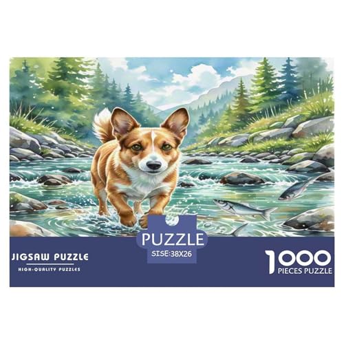 Irischer Terrier 1000 Teile Kleine Tierhunde Puzzles Premium Quality Familienspiel - Home Room Decoration Unterhaltung Für Erwachsene Und Kinder Wertvoll Geschenk Für 38x26cm/1000pcs Irischer Terrier 1000 Teile Kleine Tierhunde Puzzles Premium Quality Familienspiel - Home Room Decoration Unterhaltung Für Erwachsene Und Kinder Wertvoll Geschenk Für 38x26cm/1000pcs von MMDASBVPE