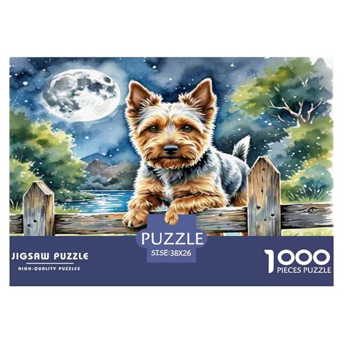 Irischer Terrier 1000 Teile Kleine Tierhunde Puzzles Premium Quality Pädagogisch - Home Room Decoration Erwachsene Und Kinder Geschenk Für Von 12 Jahren 38x26cm/1000pcs Irischer Terrier 1000 Teile Kleine Tierhunde Puzzles Premium Quality Pädagogisch - Home Room Decoration Erwachsene Und Kinder Geschenk Für Von 12 Jahren 38x26cm/1000pcs von MMDASBVPE
