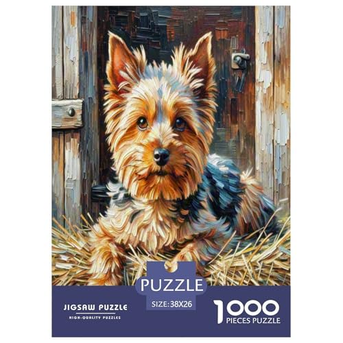 Irischer Terrier 1000 Teile Kleine Tierhunde Puzzles Premium Quality Pädagogisch - Home Room Decoration Erwachsene Und Kinder Geschenk Für Von 12 Jahren 38x26cm/1000pcs Irischer Terrier 1000 Teile Kleine Tierhunde Puzzles Premium Quality Pädagogisch - Home Room Decoration Erwachsene Und Kinder Geschenk Für Von 12 Jahren 38x26cm/1000pcs von MMDASBVPE