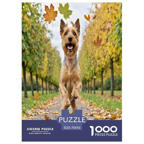Irischer Terrier 1000 Teile Kleine Tierhunde Puzzles Premium Quality Pädagogisch - Home Room Decoration Unterhaltung Für Erwachsene Und Kinder Buntes Spielzeug 70x50cm/1000pcs Irischer Terrier 1000 Teile Kleine Tierhunde Puzzles Premium Quality Pädagogisch - Home Room Decoration Unterhaltung Für Erwachsene Und Kinder Buntes Spielzeug 70x50cm/1000pcs von MMDASBVPE