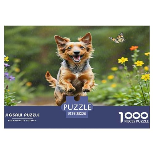 Irischer Terrier 1000-teiliges Kleine Tierhunde Puzzles Premium Quality Familienspiel - Home Room Decoration Unterhaltung Für Erwachsene Und Kinder Buntes Spielzeug 38x26cm/1000pcs Irischer Terrier 1000-teiliges Kleine Tierhunde Puzzles Premium Quality Familienspiel - Home Room Decoration Unterhaltung Für Erwachsene Und Kinder Buntes Spielzeug 38x26cm/1000pcs von MMDASBVPE