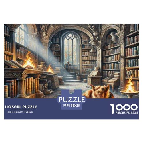 Irischer Terrier 1000-teiliges Kleine Tierhunde Puzzles Premium Quality Familienspiel - Home Room Decoration Unterhaltung Für Erwachsene Und Kinder Wertvoll Geschenk Für 38x26cm/1000pcs Irischer Terrier 1000-teiliges Kleine Tierhunde Puzzles Premium Quality Familienspiel - Home Room Decoration Unterhaltung Für Erwachsene Und Kinder Wertvoll Geschenk Für 38x26cm/1000pcs von MMDASBVPE