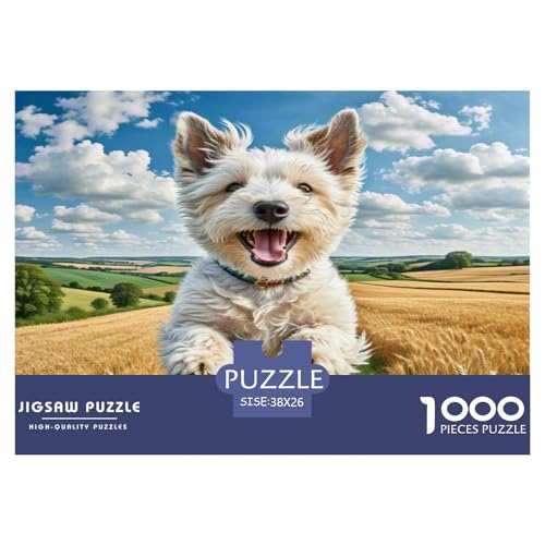 Irischer Terrier 1000-teiliges Kleine Tierhunde Puzzles Premium Quality Pädagogisch - Home Room Decoration Erwachsene Und Kinder Buntes Spielzeug 38x26cm/1000pcs Irischer Terrier 1000-teiliges Kleine Tierhunde Puzzles Premium Quality Pädagogisch - Home Room Decoration Erwachsene Und Kinder Buntes Spielzeug 38x26cm/1000pcs von MMDASBVPE