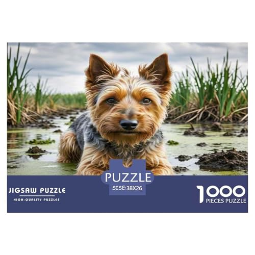 Irischer Terrier 1000-teiliges Kleine Tierhunde Puzzles Premium Quality Pädagogisch - Home Room Decoration Erwachsene Und Kinder Buntes Spielzeug 38x26cm/1000pcs Irischer Terrier 1000-teiliges Kleine Tierhunde Puzzles Premium Quality Pädagogisch - Home Room Decoration Erwachsene Und Kinder Buntes Spielzeug 38x26cm/1000pcs von MMDASBVPE