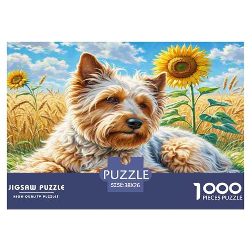 Irischer Terrier 1000-teiliges Kleine Tierhunde Puzzles Premium Quality Pädagogisch - Home Room Decoration Erwachsene Und Kinder Buntes Spielzeug 38x26cm/1000pcs Irischer Terrier 1000-teiliges Kleine Tierhunde Puzzles Premium Quality Pädagogisch - Home Room Decoration Erwachsene Und Kinder Buntes Spielzeug 38x26cm/1000pcs von MMDASBVPE