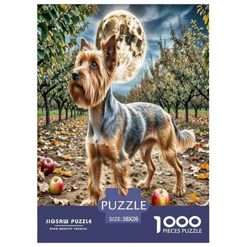 Irischer Terrier 1000-teiliges Kleine Tierhunde Puzzles Premium Quality Pädagogisch - Home Room Decoration Erwachsene Und Kinder Buntes Spielzeug 38x26cm/1000pcs Irischer Terrier 1000-teiliges Kleine Tierhunde Puzzles Premium Quality Pädagogisch - Home Room Decoration Erwachsene Und Kinder Buntes Spielzeug 38x26cm/1000pcs von MMDASBVPE