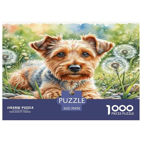 Irischer Terrier 1000-teiliges Kleine Tierhunde Puzzles Premium Quality Pädagogisch - Home Room Decoration Erwachsene Und Kinder Wertvoll Geschenk Für 70x50cm/1000pcs Irischer Terrier 1000-teiliges Kleine Tierhunde Puzzles Premium Quality Pädagogisch - Home Room Decoration Erwachsene Und Kinder Wertvoll Geschenk Für 70x50cm/1000pcs von MMDASBVPE