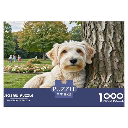 Irischer Terrier 1000-teiliges Kleine Tierhunde Puzzles Premium Quality Pädagogisch - Home Room Decoration Für Erwachsene, Familien Passen Buntes Spielzeug 38x26cm/1000pcs Irischer Terrier 1000-teiliges Kleine Tierhunde Puzzles Premium Quality Pädagogisch - Home Room Decoration Für Erwachsene, Familien Passen Buntes Spielzeug 38x26cm/1000pcs von MMDASBVPE