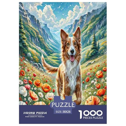 Irischer Terrier 1000-teiliges Kleine Tierhunde Puzzles Premium Quality Pädagogisch - Home Room Decoration Unterhaltung Für Erwachsene Und Kinder Buntes Spielzeug 38x26cm/1000pcs Irischer Terrier 1000-teiliges Kleine Tierhunde Puzzles Premium Quality Pädagogisch - Home Room Decoration Unterhaltung Für Erwachsene Und Kinder Buntes Spielzeug 38x26cm/1000pcs von MMDASBVPE
