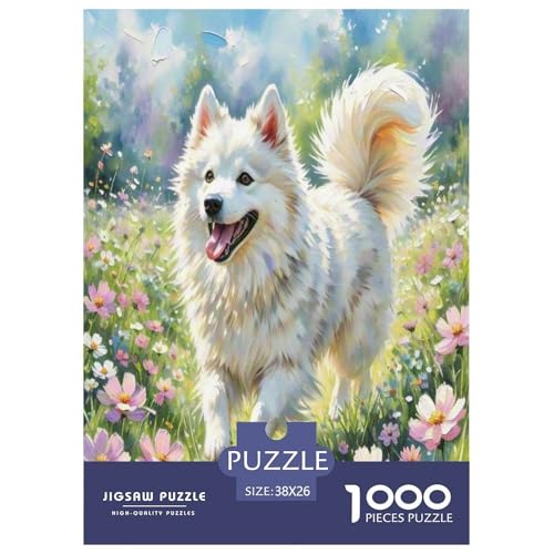 Japanischer spitzer Nasenhund 1000 Teile Kleine Tierhunde Puzzles Herausforderndes Pädagogisch - Home Room Decoration Erwachsene Und Kinder Wertvoll Geschenk Für 38x26cm/1000pcs Japanischer spitzer Nasenhund 1000 Teile Kleine Tierhunde Puzzles Herausforderndes Pädagogisch - Home Room Decoration Erwachsene Und Kinder Wertvoll Geschenk Für 38x26cm/1000pcs von MMDASBVPE
