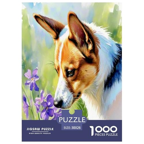 Japanischer spitzer Nasenhund 1000 Teile Kleine Tierhunde Puzzles Premium Quality Familienspiel - Home Room Decoration Erwachsene Und Kinder Buntes Spielzeug 38x26cm/1000pcs Japanischer spitzer Nasenhund 1000 Teile Kleine Tierhunde Puzzles Premium Quality Familienspiel - Home Room Decoration Erwachsene Und Kinder Buntes Spielzeug 38x26cm/1000pcs von MMDASBVPE