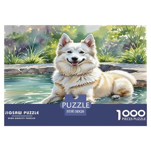 Japanischer spitzer Nasenhund 1000 Teile Kleine Tierhunde Puzzles Premium Quality Familienspiel - Home Room Decoration Erwachsene Und Kinder Geschenk Für Von 12 Jahren 38x26cm/1000pcs Japanischer spitzer Nasenhund 1000 Teile Kleine Tierhunde Puzzles Premium Quality Familienspiel - Home Room Decoration Erwachsene Und Kinder Geschenk Für Von 12 Jahren 38x26cm/1000pcs von MMDASBVPE