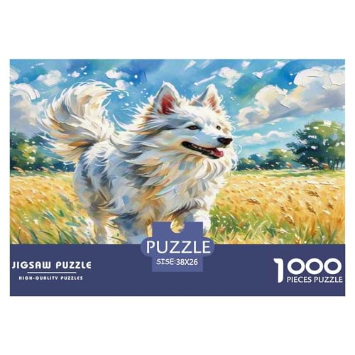 Japanischer spitzer Nasenhund 1000 Teile Kleine Tierhunde Puzzles Premium Quality Familienspiel - Home Room Decoration Für Erwachsene, Familien Passen Buntes Spielzeug 38x26cm/1000pcs Japanischer spitzer Nasenhund 1000 Teile Kleine Tierhunde Puzzles Premium Quality Familienspiel - Home Room Decoration Für Erwachsene, Familien Passen Buntes Spielzeug 38x26cm/1000pcs von MMDASBVPE