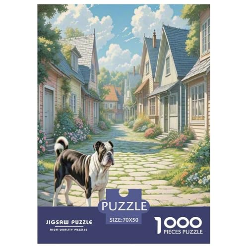 Japanischer spitzer Nasenhund 1000 Teile Kleine Tierhunde Puzzles Premium Quality Pädagogisch - Home Room Decoration Erwachsene Und Kinder Buntes Spielzeug 70x50cm/1000pcs Japanischer spitzer Nasenhund 1000 Teile Kleine Tierhunde Puzzles Premium Quality Pädagogisch - Home Room Decoration Erwachsene Und Kinder Buntes Spielzeug 70x50cm/1000pcs von MMDASBVPE