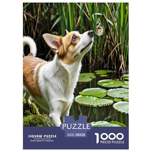 Japanischer spitzer Nasenhund 1000 Teile Kleine Tierhunde Puzzles Premium Quality Pädagogisch - Home Room Decoration Erwachsene Und Kinder Geschenk Für Von 12 Jahren 38x26cm/1000pcs Japanischer spitzer Nasenhund 1000 Teile Kleine Tierhunde Puzzles Premium Quality Pädagogisch - Home Room Decoration Erwachsene Und Kinder Geschenk Für Von 12 Jahren 38x26cm/1000pcs von MMDASBVPE