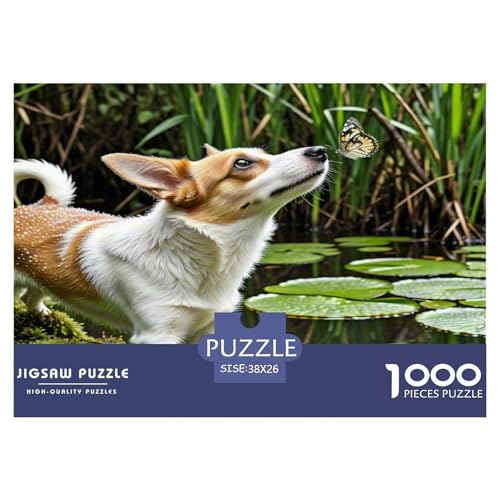 Japanischer spitzer Nasenhund 1000 Teile Kleine Tierhunde Puzzles Premium Quality Pädagogisch - Home Room Decoration Erwachsene Und Kinder Geschenk Für Von 12 Jahren 38x26cm/1000pcs Japanischer spitzer Nasenhund 1000 Teile Kleine Tierhunde Puzzles Premium Quality Pädagogisch - Home Room Decoration Erwachsene Und Kinder Geschenk Für Von 12 Jahren 38x26cm/1000pcs von MMDASBVPE