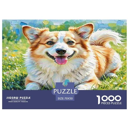Japanischer spitzer Nasenhund 1000 Teile Kleine Tierhunde Puzzles Premium Quality Pädagogisch - Home Room Decoration Erwachsene Und Kinder Geschenk Für Von 12 Jahren 70x50cm/1000pcs Japanischer spitzer Nasenhund 1000 Teile Kleine Tierhunde Puzzles Premium Quality Pädagogisch - Home Room Decoration Erwachsene Und Kinder Geschenk Für Von 12 Jahren 70x50cm/1000pcs von MMDASBVPE