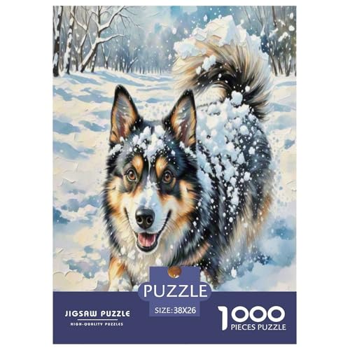 Japanischer spitzer Nasenhund 1000 Teile Kleine Tierhunde Puzzles Premium Quality Pädagogisch - Home Room Decoration Erwachsene Und Kinder Wertvoll Geschenk Für 38x26cm/1000pcs Japanischer spitzer Nasenhund 1000 Teile Kleine Tierhunde Puzzles Premium Quality Pädagogisch - Home Room Decoration Erwachsene Und Kinder Wertvoll Geschenk Für 38x26cm/1000pcs von MMDASBVPE