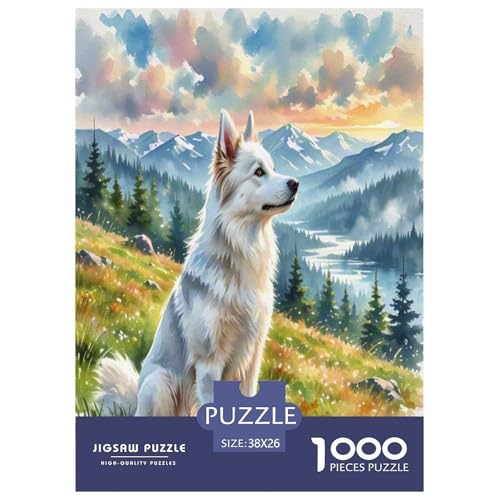 Japanischer spitzer Nasenhund 1000 Teile Kleine Tierhunde Puzzles Premium Quality Pädagogisch - Home Room Decoration Erwachsene Und Kinder Wertvoll Geschenk Für 38x26cm/1000pcs Japanischer spitzer Nasenhund 1000 Teile Kleine Tierhunde Puzzles Premium Quality Pädagogisch - Home Room Decoration Erwachsene Und Kinder Wertvoll Geschenk Für 38x26cm/1000pcs von MMDASBVPE