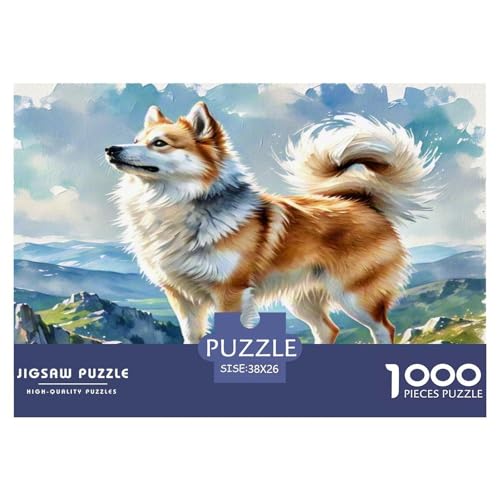 Japanischer spitzer Nasenhund 1000 Teile Kleine Tierhunde Puzzles Premium Quality Pädagogisch - Home Room Decoration Erwachsene Und Kinder Wertvoll Geschenk Für 38x26cm/1000pcs Japanischer spitzer Nasenhund 1000 Teile Kleine Tierhunde Puzzles Premium Quality Pädagogisch - Home Room Decoration Erwachsene Und Kinder Wertvoll Geschenk Für 38x26cm/1000pcs von MMDASBVPE