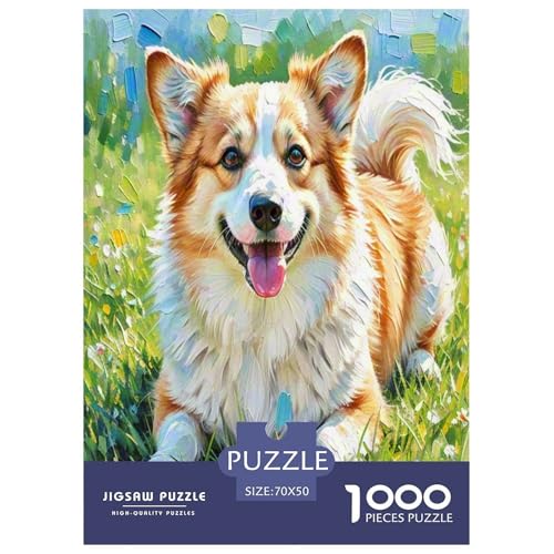 Japanischer spitzer Nasenhund 1000 Teile Kleine Tierhunde Puzzles Premium Quality Pädagogisch - Home Room Decoration Erwachsene Und Kinder Wertvoll Geschenk Für 70x50cm/1000pcs Japanischer spitzer Nasenhund 1000 Teile Kleine Tierhunde Puzzles Premium Quality Pädagogisch - Home Room Decoration Erwachsene Und Kinder Wertvoll Geschenk Für 70x50cm/1000pcs von MMDASBVPE