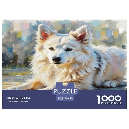 Japanischer spitzer Nasenhund 1000 Teile Kleine Tierhunde Puzzles Premium Quality Pädagogisch - Home Room Decoration Erwachsene Und Kinder Wertvoll Geschenk Für 70x50cm/1000pcs Japanischer spitzer Nasenhund 1000 Teile Kleine Tierhunde Puzzles Premium Quality Pädagogisch - Home Room Decoration Erwachsene Und Kinder Wertvoll Geschenk Für 70x50cm/1000pcs von MMDASBVPE