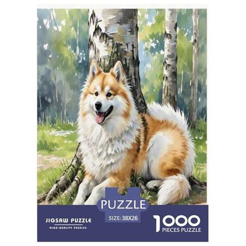 Japanischer spitzer Nasenhund 1000 Teile Kleine Tierhunde Puzzles Premium Quality Pädagogisch - Home Room Decoration Unterhaltung Für Erwachsene Und Kinder Buntes Spielzeug 38x26cm/1000pcs Japanischer spitzer Nasenhund 1000 Teile Kleine Tierhunde Puzzles Premium Quality Pädagogisch - Home Room Decoration Unterhaltung Für Erwachsene Und Kinder Buntes Spielzeug 38x26cm/1000pcs von MMDASBVPE