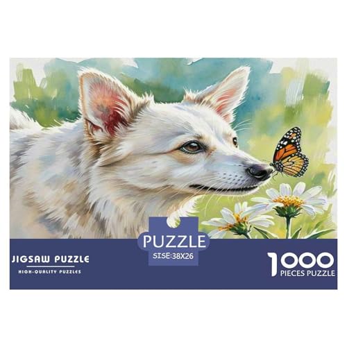 Japanischer spitzer Nasenhund 1000-teiliges Kleine Tierhunde Puzzles Herausforderndes Pädagogisch - Home Room Decoration Erwachsene Und Kinder Wertvoll Geschenk Für 38x26cm/1000pcs Japanischer spitzer Nasenhund 1000-teiliges Kleine Tierhunde Puzzles Herausforderndes Pädagogisch - Home Room Decoration Erwachsene Und Kinder Wertvoll Geschenk Für 38x26cm/1000pcs von MMDASBVPE