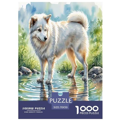 Japanischer spitzer Nasenhund 1000-teiliges Kleine Tierhunde Puzzles Premium Quality Pädagogisch - Home Room Decoration Erwachsene Und Kinder Wertvoll Geschenk Für 70x50cm/1000pcs Japanischer spitzer Nasenhund 1000-teiliges Kleine Tierhunde Puzzles Premium Quality Pädagogisch - Home Room Decoration Erwachsene Und Kinder Wertvoll Geschenk Für 70x50cm/1000pcs von MMDASBVPE