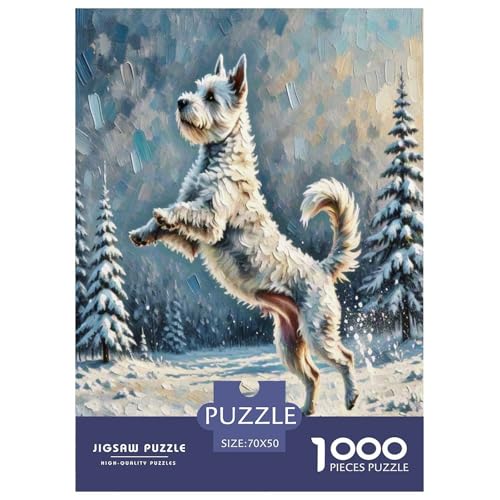 Kane Meme 1000 Teile Kleine Tierhunde Puzzles Herausforderndes Pädagogisch - Home Room Decoration Erwachsene Und Kinder Wertvoll Geschenk Für 70x50cm/1000pcs von MMDASBVPE