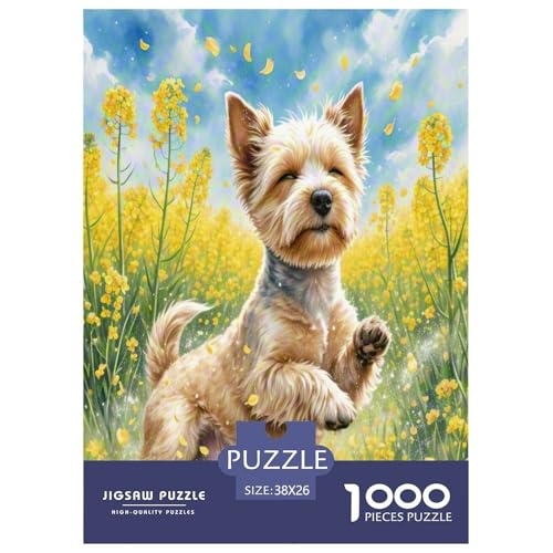 Kane Meme 1000 Teile Kleine Tierhunde Puzzles Premium Quality Familienspiel - Home Room Decoration Für Erwachsene, Familien Passen Buntes Spielzeug 38x26cm/1000pcs von MMDASBVPE