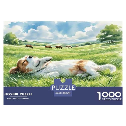Kane Meme 1000 Teile Kleine Tierhunde Puzzles Premium Quality Pädagogisch - Home Room Decoration Für Erwachsene, Familien Passen Wertvoll Geschenk Für Kinder 38x26cm/1000pcs von MMDASBVPE