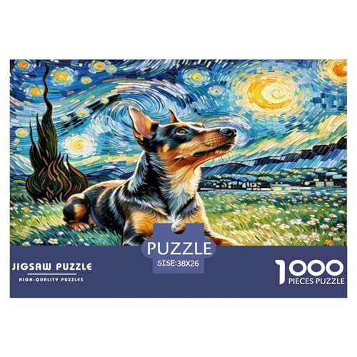 Kane Meme 1000 Teile Kleine Tierhunde Puzzles Premium Quality Pädagogisch - Home Room Decoration Unterhaltung Für Erwachsene Und Kinder Buntes Spielzeug 38x26cm/1000pcs von MMDASBVPE