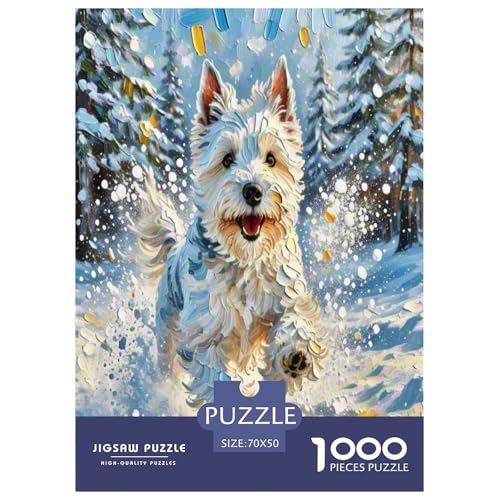 Kane Meme 1000 Teile Kleine Tierhunde Puzzles Premium Quality Pädagogisch - Home Room Decoration Unterhaltung Für Erwachsene Und Kinder Wertvoll Geschenk Für 70x50cm/1000pcs von MMDASBVPE