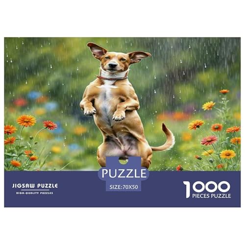 Kane Meme 1000 Teile Kleine Tierhunde Puzzles Premium Quality Pädagogisch - Home Room Decoration Unterhaltung Für Erwachsene Und Kinder Wertvoll Geschenk Für 70x50cm/1000pcs von MMDASBVPE