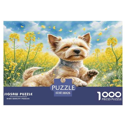 Kane Meme 1000-teiliges Kleine Tierhunde Puzzles Premium Quality Familienspiel - Home Room Decoration Unterhaltung Für Erwachsene Und Kinder Geschenk Für Von 12 Jahren 38x26cm/1000pcs von MMDASBVPE