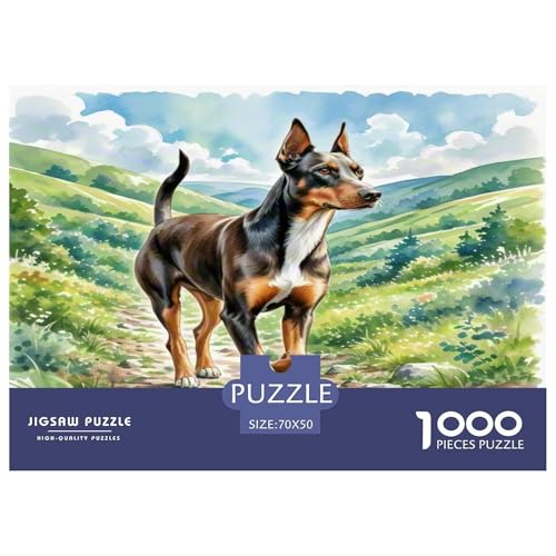 Kane Meme 1000-teiliges Kleine Tierhunde Puzzles Premium Quality Familienspiel - Home Room Decoration Unterhaltung Für Erwachsene Und Kinder Wertvoll Geschenk Für 70x50cm/1000pcs von MMDASBVPE
