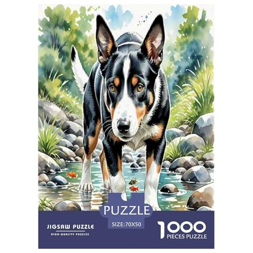 Kane Meme 1000-teiliges Kleine Tierhunde Puzzles Premium Quality Pädagogisch - Home Room Decoration Erwachsene Und Kinder Geschenk Für Von 12 Jahren 70x50cm/1000pcs von MMDASBVPE