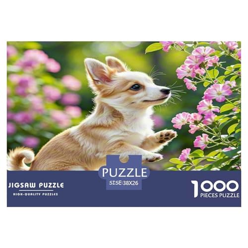 Kane Meme 1000-teiliges Kleine Tierhunde Puzzles Premium Quality Pädagogisch - Home Room Decoration Für Erwachsene, Familien Passen Buntes Spielzeug 38x26cm/1000pcs Kane Meme 1000-teiliges Kleine Tierhunde Puzzles Premium Quality Pädagogisch - Home Room Decoration Für Erwachsene, Familien Passen Buntes Spielzeug 38x26cm/1000pcs von MMDASBVPE