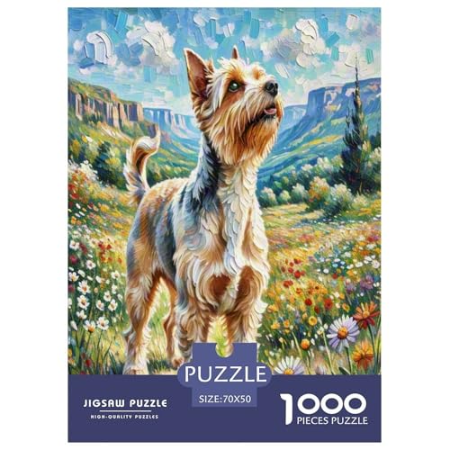 Kane Meme 1000-teiliges Kleine Tierhunde Puzzles Premium Quality Pädagogisch - Home Room Decoration Unterhaltung Für Erwachsene Und Kinder Wertvoll Geschenk Für 70x50cm/1000pcs von MMDASBVPE