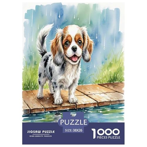 King Charles Spaniel 1000 Teile Kleine Tierhunde Puzzles Premium Quality Pädagogisch - Home Room Decoration Erwachsene Und Kinder Buntes Spielzeug 38x26cm/1000pcs King Charles Spaniel 1000 Teile Kleine Tierhunde Puzzles Premium Quality Pädagogisch - Home Room Decoration Erwachsene Und Kinder Buntes Spielzeug 38x26cm/1000pcs von MMDASBVPE