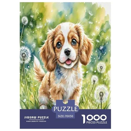 King Charles Spaniel 1000 Teile Kleine Tierhunde Puzzles Premium Quality Pädagogisch - Home Room Decoration Erwachsene Und Kinder Buntes Spielzeug 70x50cm/1000pcs King Charles Spaniel 1000 Teile Kleine Tierhunde Puzzles Premium Quality Pädagogisch - Home Room Decoration Erwachsene Und Kinder Buntes Spielzeug 70x50cm/1000pcs von MMDASBVPE