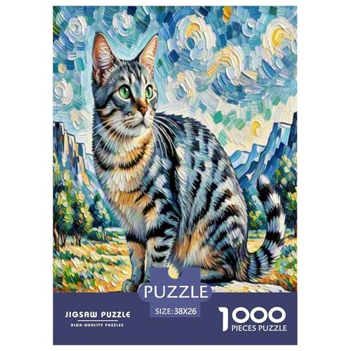 Korat 1000 Teile Tier Puzzles Herausforderndes Pädagogisch - Home Room Decoration Erwachsene Und Kinder Wertvoll Geschenk Für 38x26cm/1000pcs Korat 1000 Teile Tier Puzzles Herausforderndes Pädagogisch - Home Room Decoration Erwachsene Und Kinder Wertvoll Geschenk Für 38x26cm/1000pcs von MMDASBVPE